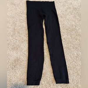 SPANX Seamless Shaping Leggings Size Small/Petite Black